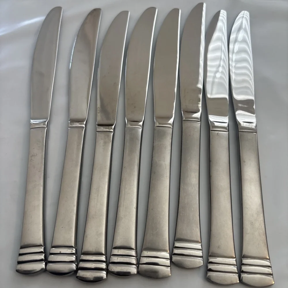 Cambridge‎ CODIE Solid Knife Lot (8)Stainless Steel Glossy